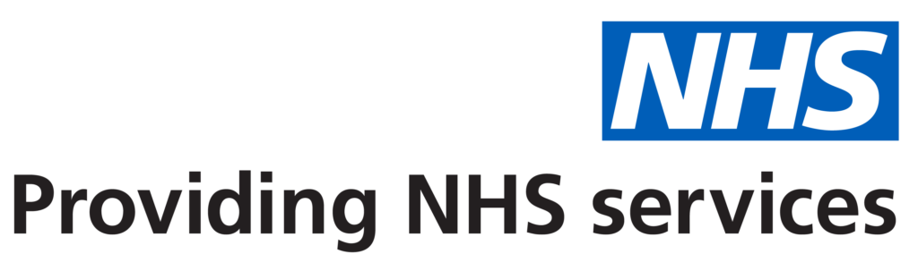 Providing NHS services logo